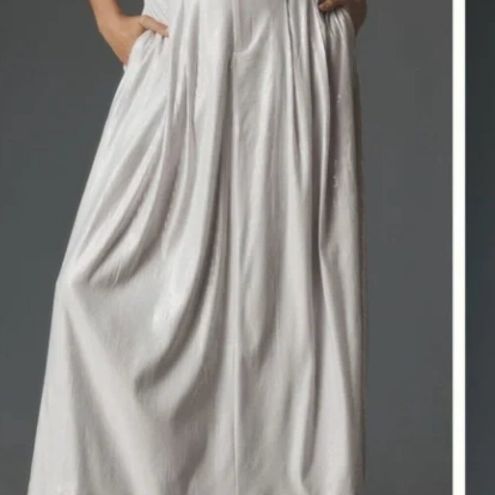 Anthropologie Sequined Maxi skirt  for Wedding Guest